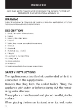 Предварительный просмотр 16 страницы UFESA SMART DIGITAL Instruction Manual