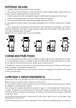 Предварительный просмотр 5 страницы UFESA Squeeze & Go White Instruction Manual