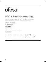 Preview for 54 page of UFESA STEAM TECH 2400 Manual