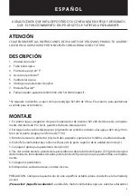 Предварительный просмотр 3 страницы UFESA SV0012 PANTS Instruction Manual