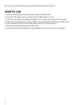 Предварительный просмотр 8 страницы UFESA SV0012 PANTS Instruction Manual