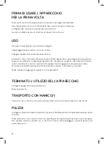 Preview for 24 page of UFESA SW7862 WHITE DUET Instruction Manual