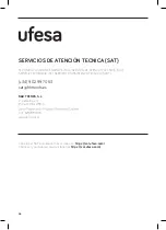 Preview for 36 page of UFESA SW7862 WHITE DUET Instruction Manual