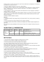 Preview for 45 page of UFESA TotalChef RK3 Instruction Manual