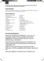 Preview for 62 page of UFESA TotalChef RK5 Instruction Manual