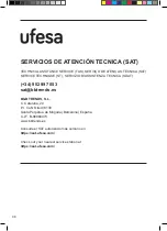 Предварительный просмотр 96 страницы UFESA TotalChef RK5 Instruction Manual