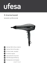 Preview for 1 page of UFESA X-treme boost Instruction Manual