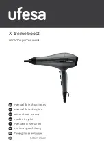 Предварительный просмотр 1 страницы UFESA X-treme boost Instruction Manual