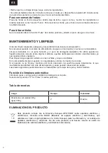 Preview for 6 page of UFESA ZAFIRO PLUS BS4860 Instruction Manual