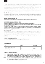 Preview for 21 page of UFESA ZAFIRO PLUS BS4860 Instruction Manual