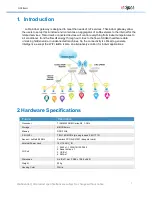 Preview for 2 page of UfiSpace LoRa GPE810U Quick Setup Manual