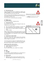 Preview for 9 page of UFLOOR WOLFF JUNIO-STRIPPER Operating Manual