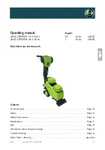 Preview for 9 page of UFLOOR WOLFF Vario-Stripper Series Operating Manual