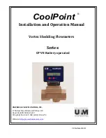 UFM CoolPoint CP12-V8 Installation And Operation Manual preview