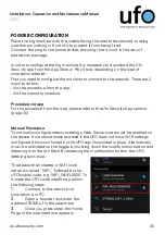 Preview for 25 page of UFO Basic L Installation, Operation And Maintenance Manual