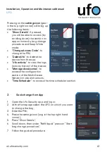 Preview for 41 page of UFO Basic L Installation, Operation And Maintenance Manual