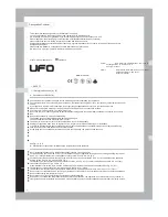 Preview for 2 page of UFO Black Line User Manual