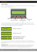 Preview for 8 page of UFO Nebula White Light LED Light Source Product User Manual