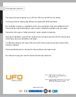 Предварительный просмотр 4 страницы UFO UFO-L/12 User Manual