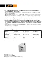 Preview for 5 page of UFO UFO-MCH/15 User Manual