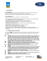 Preview for 4 page of UFSK 500XLE Service Manual