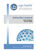 Предварительный просмотр 1 страницы UGO BASILE 47650 Instruction Manual