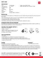 Preview for 2 page of Ugo COLIMA TWS100 User Manual