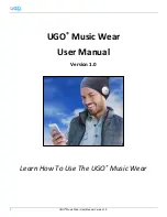 Ugo Music Wear User Manual preview