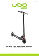 Ugo SQUBBY 8 Original User Manual preview