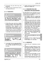 Предварительный просмотр 21 страницы Ugolini A1 Series Operator'S Manual