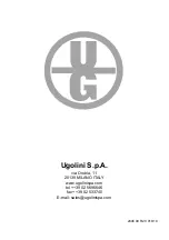 Preview for 32 page of Ugolini A1 Series Operator'S Manual