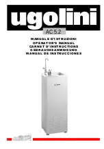 Ugolini AC 5.2 Operator'S Manual preview