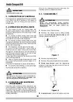 Preview for 12 page of Ugolini ARCTIC Compact 5/1 Operator'S Manual