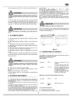 Предварительный просмотр 11 страницы Ugolini ARCTIC COMPACT Service Manual