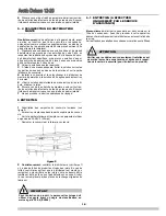 Preview for 18 page of Ugolini Arctic Deluxe 12L Operator'S Manual