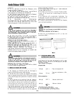 Preview for 20 page of Ugolini Arctic Deluxe 12L Operator'S Manual