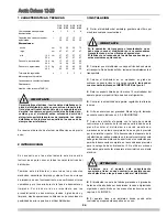 Preview for 24 page of Ugolini Arctic Deluxe 12L Operator'S Manual