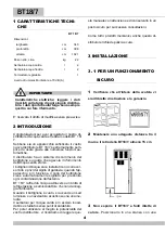 Preview for 4 page of Ugolini BT 18/7 Operator'S Manual