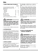 Preview for 4 page of Ugolini Delice 5L Operator'S Manual