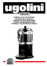 Ugolini DELICE Series Operator'S Manual preview
