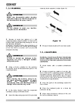 Preview for 20 page of Ugolini ICON HOT Operator'S Manual