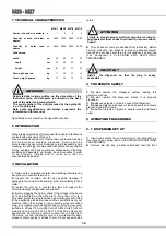Предварительный просмотр 10 страницы Ugolini M20 Operator'S Manual