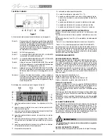 Preview for 6 page of Ugolini MiniGEL 1 PLUS Operator'S Manual