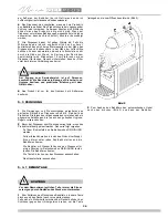 Preview for 34 page of Ugolini MiniGEL 1 PLUS Operator'S Manual