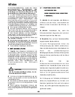 Предварительный просмотр 42 страницы Ugolini MT 1 MICRO Operator'S Manual