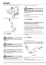 Предварительный просмотр 8 страницы Ugolini MT 1 mini UL Operator'S Manual