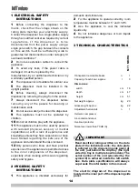 Предварительный просмотр 3 страницы Ugolini MT micro Operator'S Manual