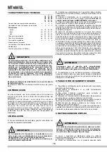 Предварительный просмотр 18 страницы Ugolini MT mini UL Series Operator'S Manual