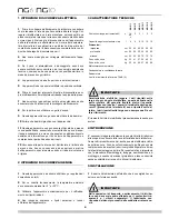 Preview for 4 page of Ugolini NG 10/1 Operator'S Manual