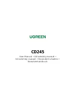 UGREEN CD245 User Manual preview